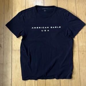 American Eagle Black T-Shirt